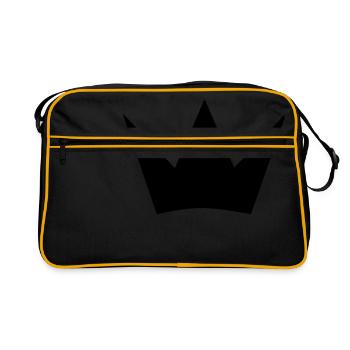 crown - Retro Bag - black/gold - Front