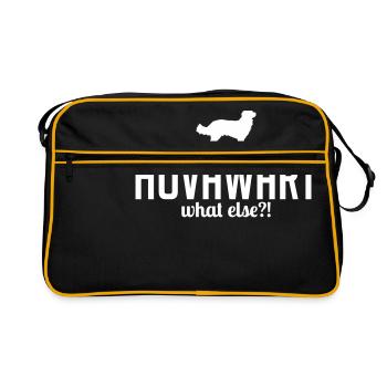 HOVAWART what else - Retro Bag - black/gold - Front