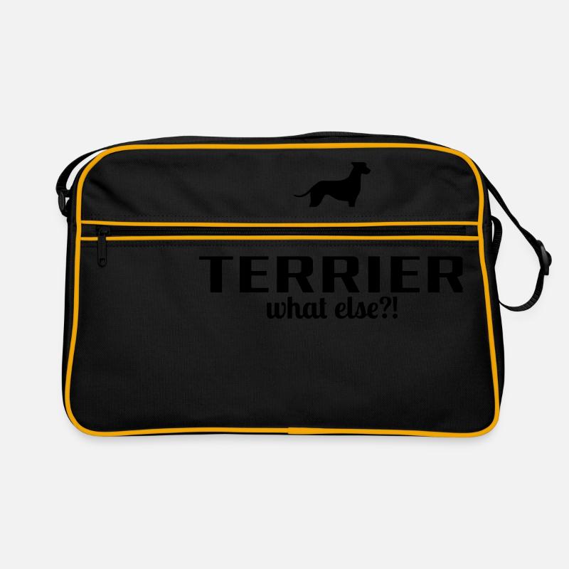MANCHESTER TERRIER what else Retro Tasche