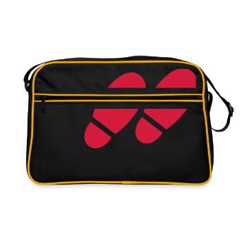 step for step - Retro Bag - black/gold - Front