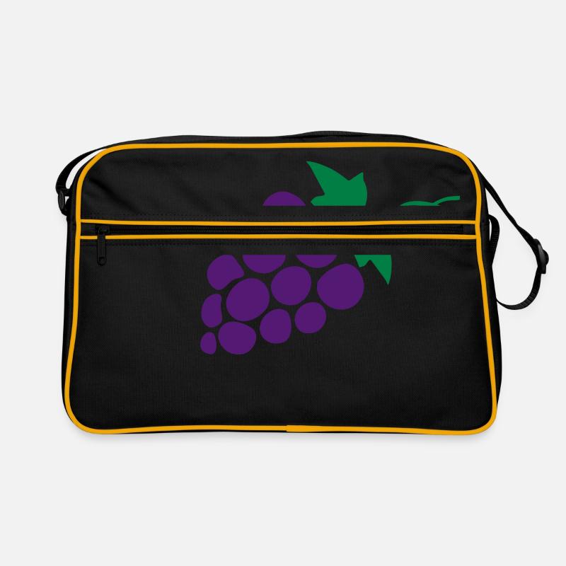 Grapes Retro Tasche