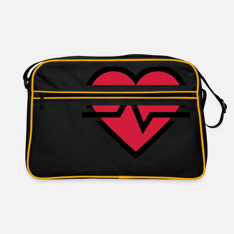 Heartbeat pulse Retro Bag