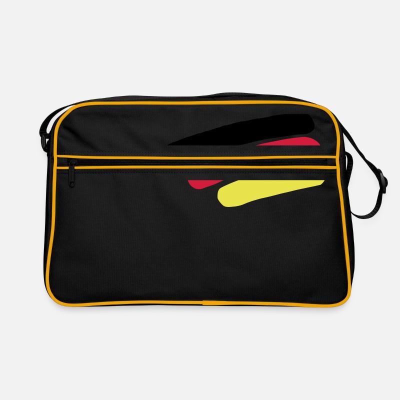 Drapeau de l'Allemagne Sac Retro