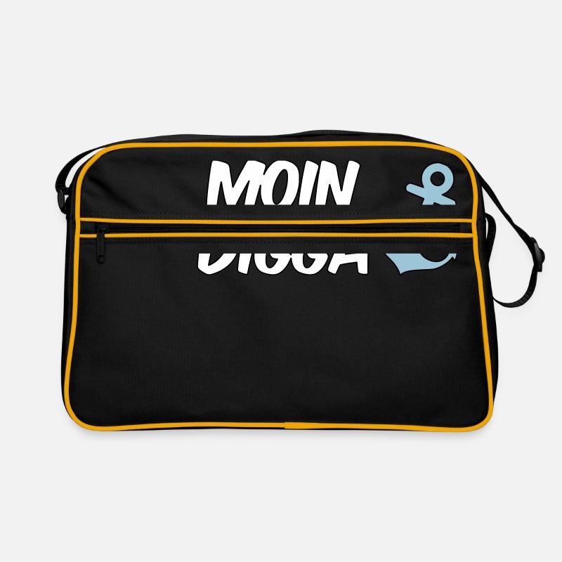 Moin Digga Hamburg Retro Tasche