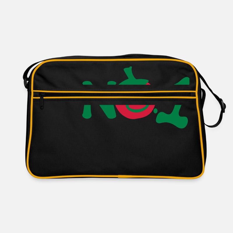 Number 1 tomato vegetable Retro Bag
