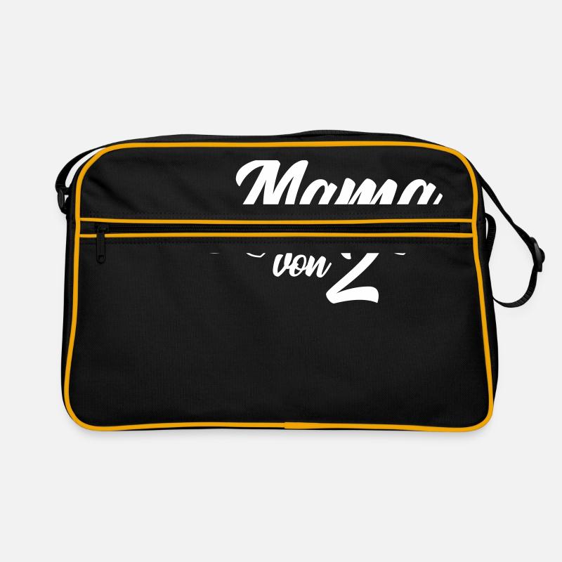 Maman de Deux - Gémeaux Sac Retro