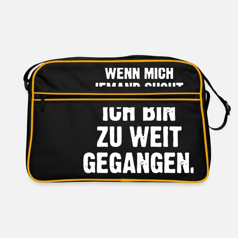 I've gone too far Retro Bag