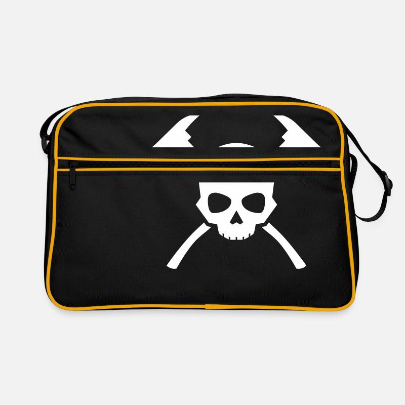 Skull Axe Retro Tasche