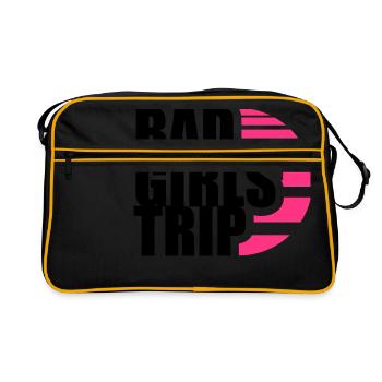 équipage de l'équipe du soleil noir boes mauvais dangereux sur t - Sac Retro - noir/or - Devant