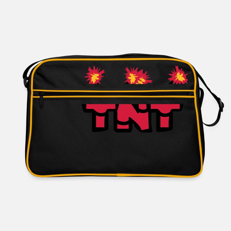 angezuendet texte tige boom feu chaud tnt dyna Sac Retro