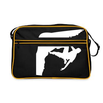 climber - Retro Bag - black/gold - Front