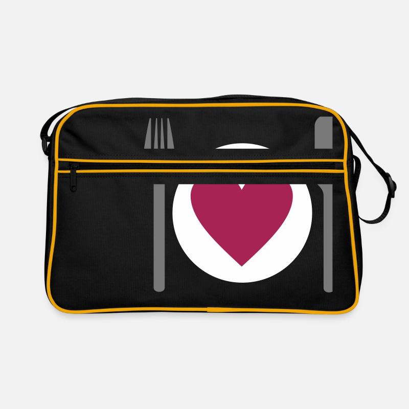 I love food Retro Bag