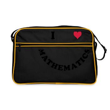 Mathématiques - Sac Retro - noir/or - Devant