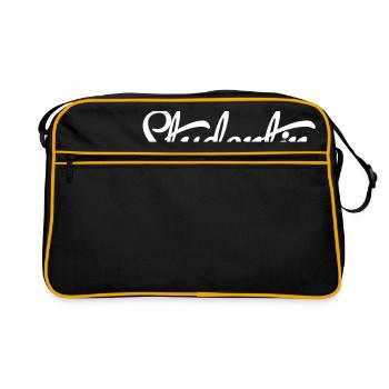 Étudiante - Sac Retro - noir/or - Devant