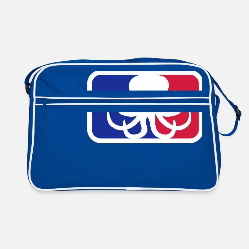 sport logo octopus octopus octopus squid tentacle Retro Bag