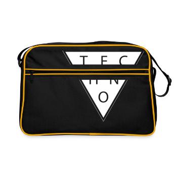 Chemises Techno Minimal Music Gift for Men - Sac Retro - noir/or - Devant