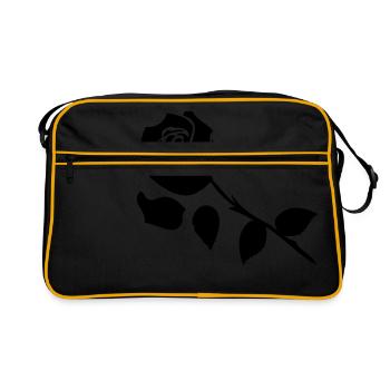 Flore Black Rose - Sac Retro - noir/or - Devant