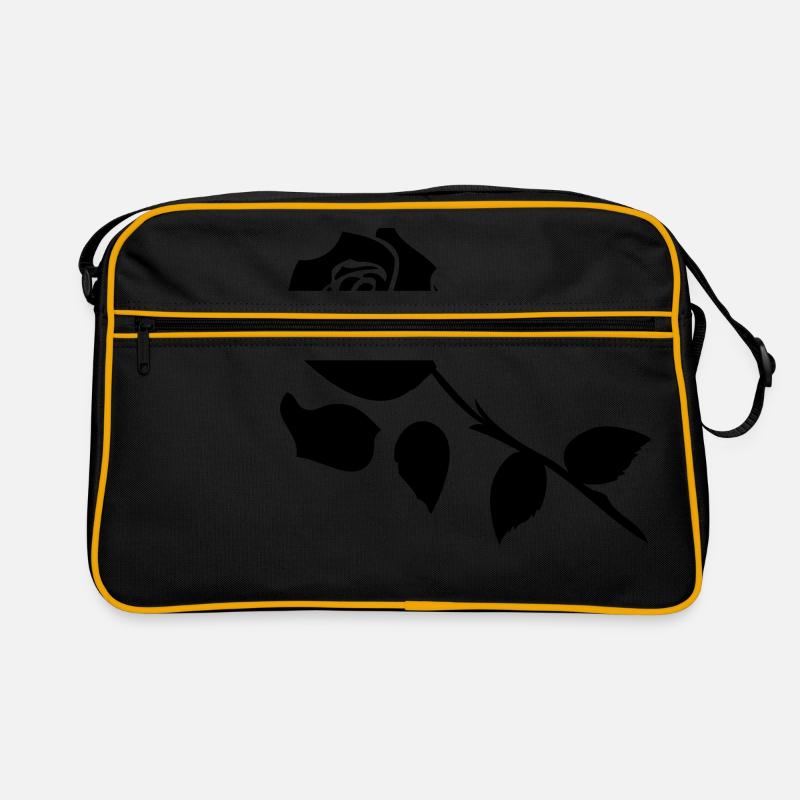 Flore Black Rose Sac Retro