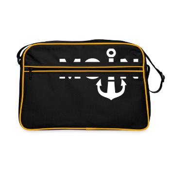 moin - Sac Retro - noir/or - Devant
