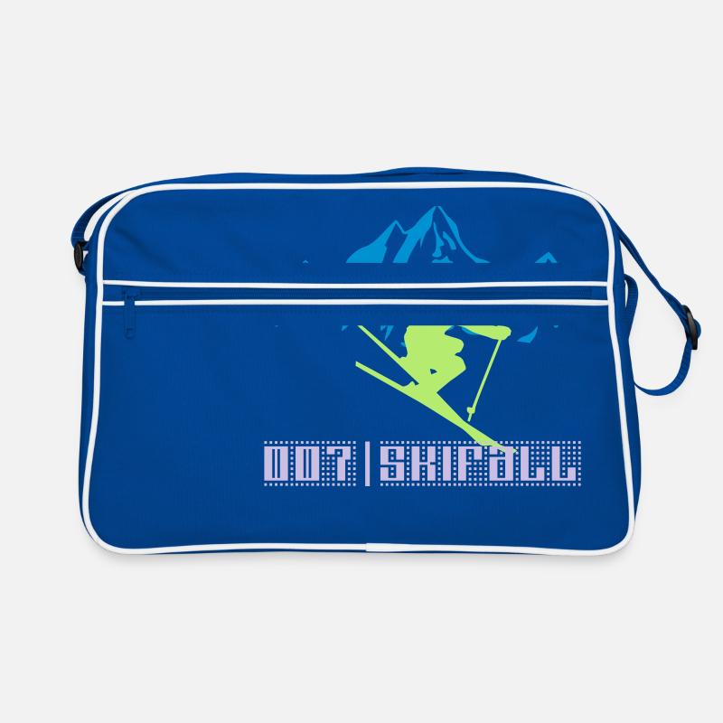 Skiing 007 Retro Bag