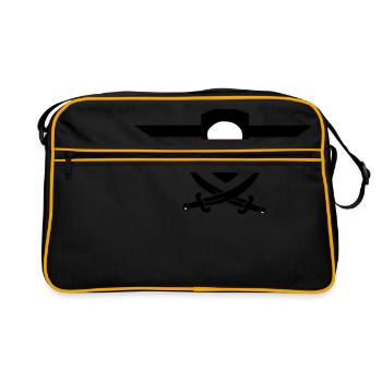 pirates - Sac Retro - noir/or - Devant