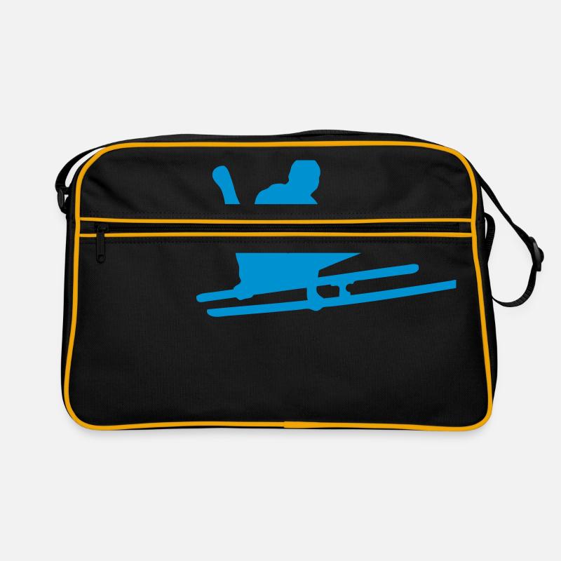 Parallel Bar Gymnastik Logo Sport 1 Retro Tasche
