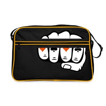 Playing cards - Retro Bag - black/gold - Front