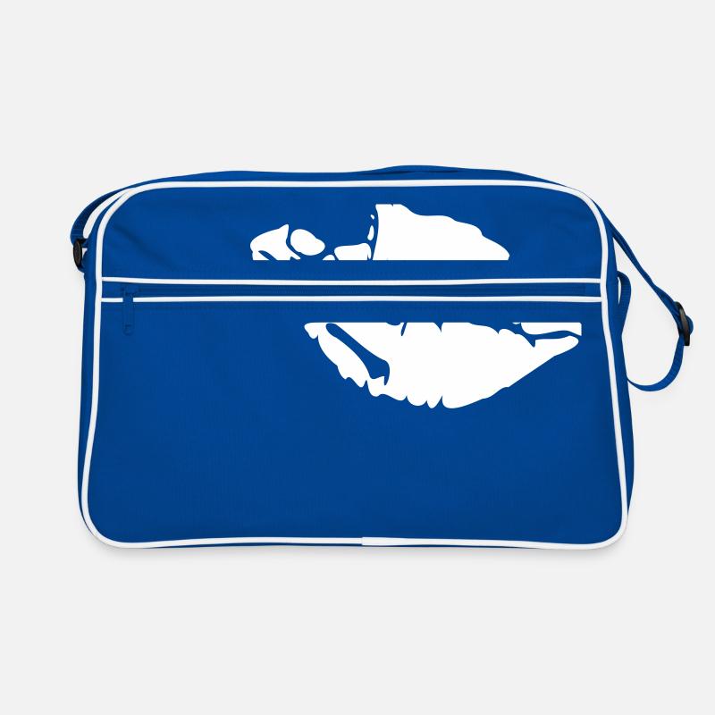 lips skull skull lips Retro Bag