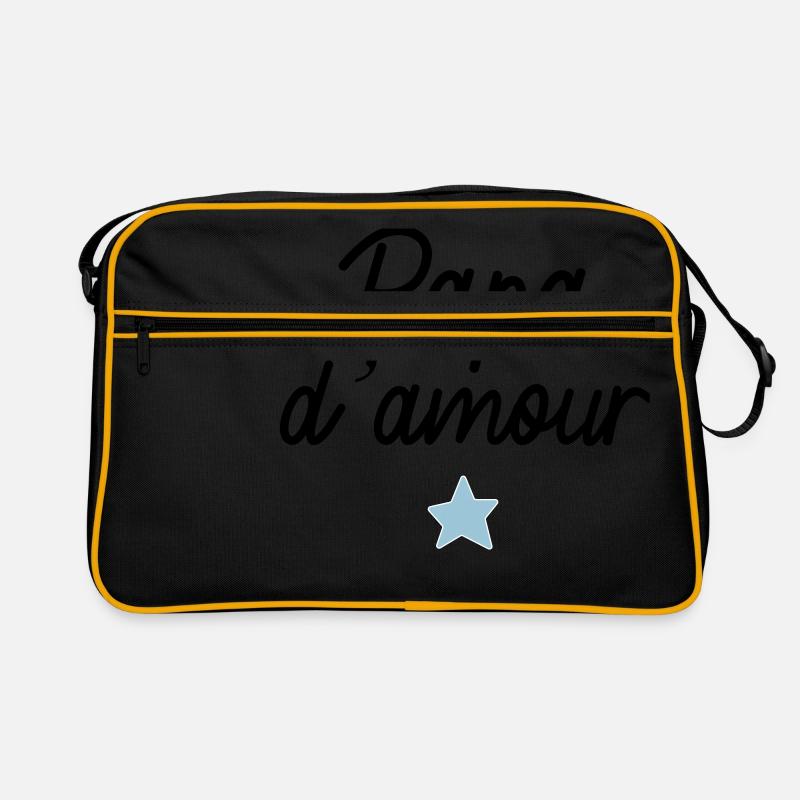 Papa d amour e toile Sac Retro