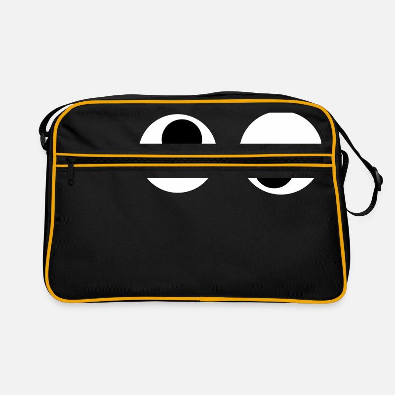 Augen Retro Tasche