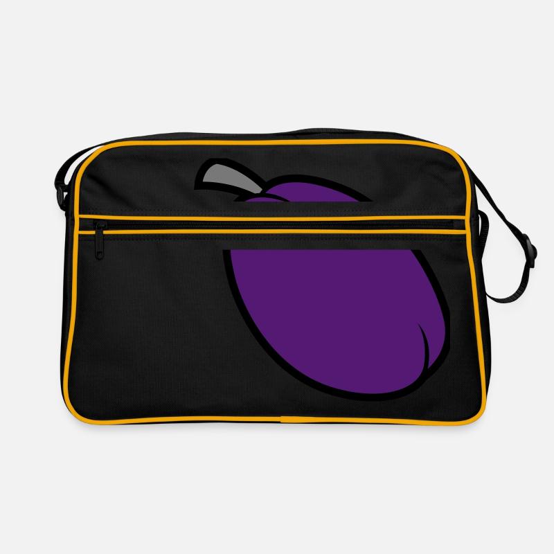 plum Retro Bag