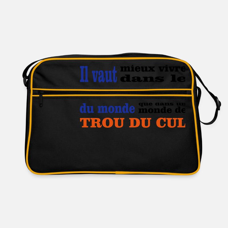 TROU DU CUL Sac Retro