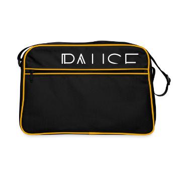 Pause. - Retro Tasche - Schwarz/Gold - Vorne