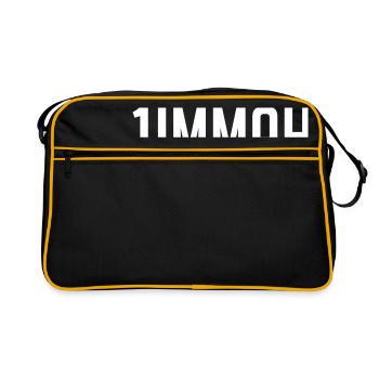 1ummah WHT - Retro Bag - black/gold - Front