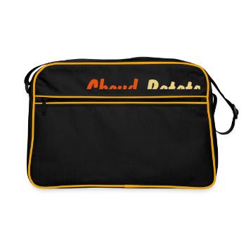 Chaud patate - Sac Retro - noir/or - Devant