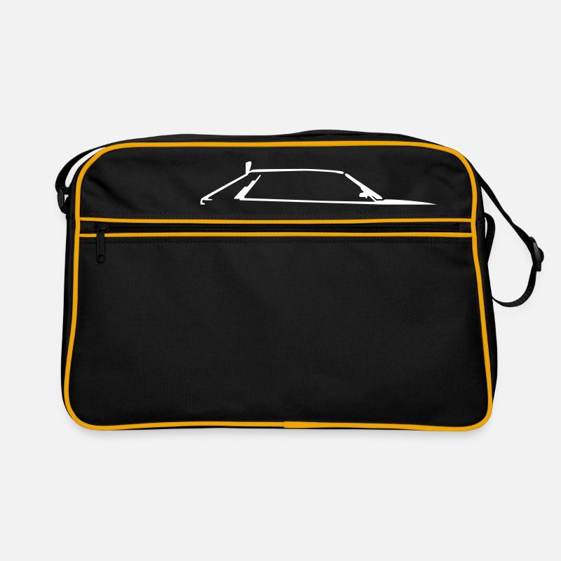 white delta Retro Bag