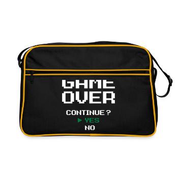 Fin du jeu - Sac Retro - noir/or - Devant