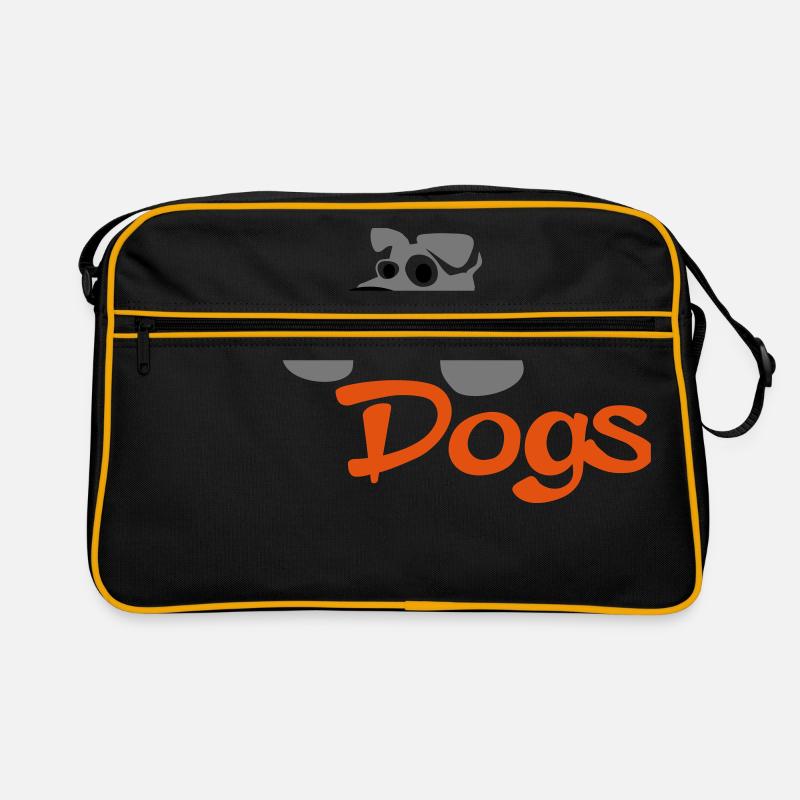 Hund Retro Tasche