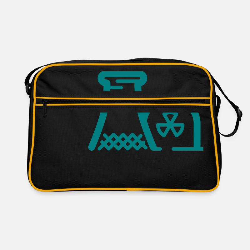 Atomkraftwerk Retro Tasche