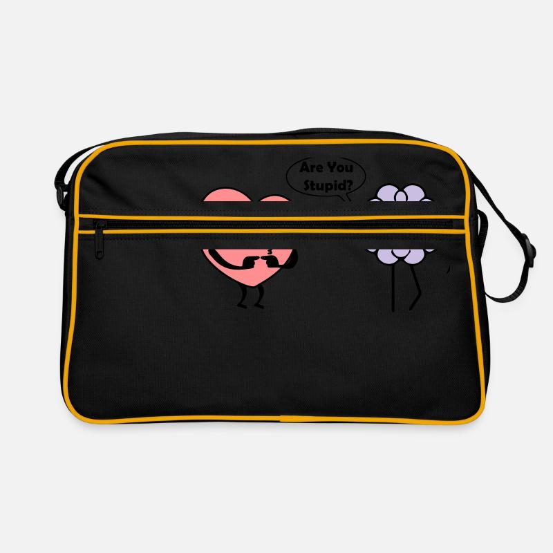 Learn Heart Retro Bag