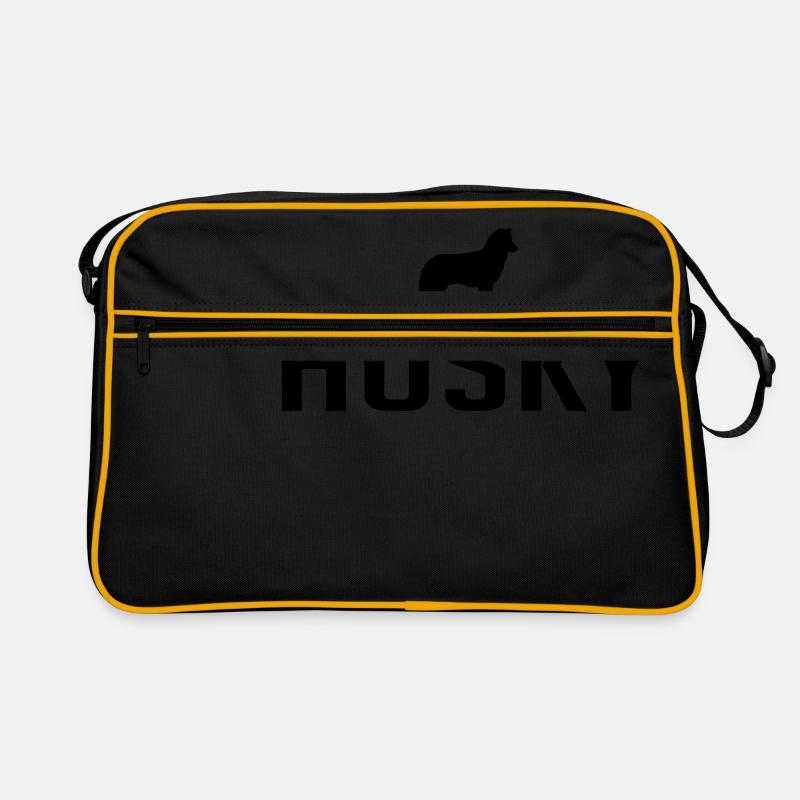 HUSKY Hunderasse Retro Tasche