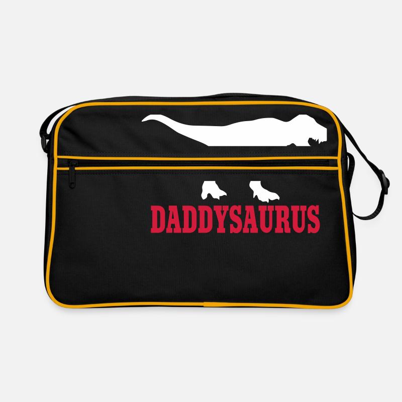 Daddy Saurus Retro Tasche