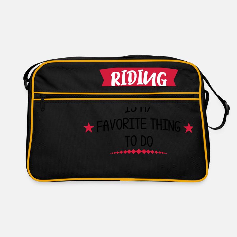 équitation Sac Retro