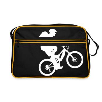 Biker - Sac Retro - noir/or - Devant