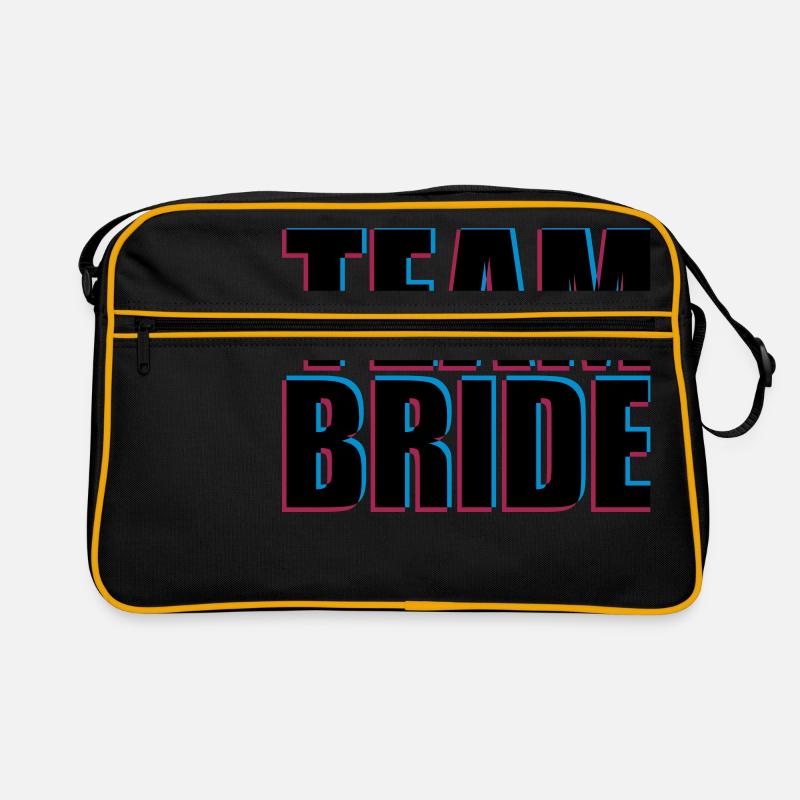 Équipe mariée 3D Sac Retro