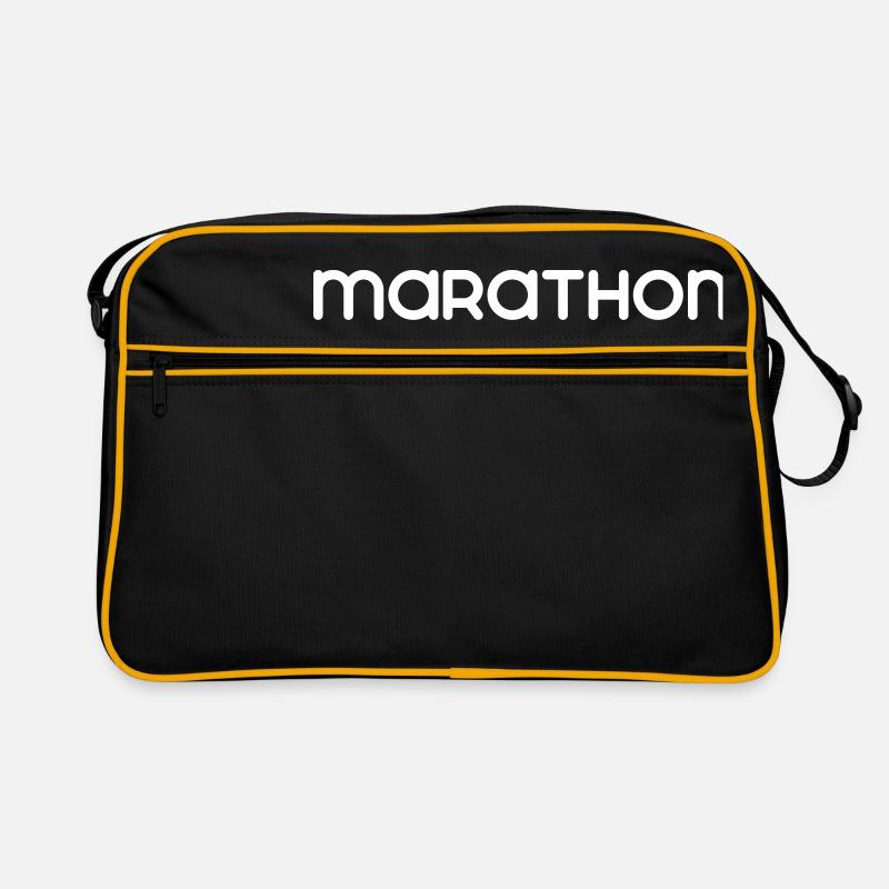 Marathon-Mann - Anpassbare Retro Tasche