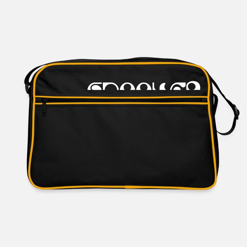 SNOOKER - Retro Tasche - Schwarz/Gold