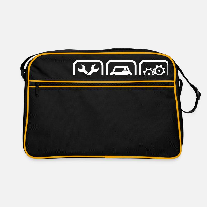 Engine Mechanic Retro Bag