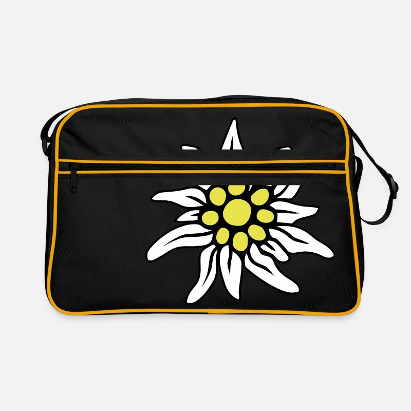 EDELWEISS BLÜTE Retro Tasche