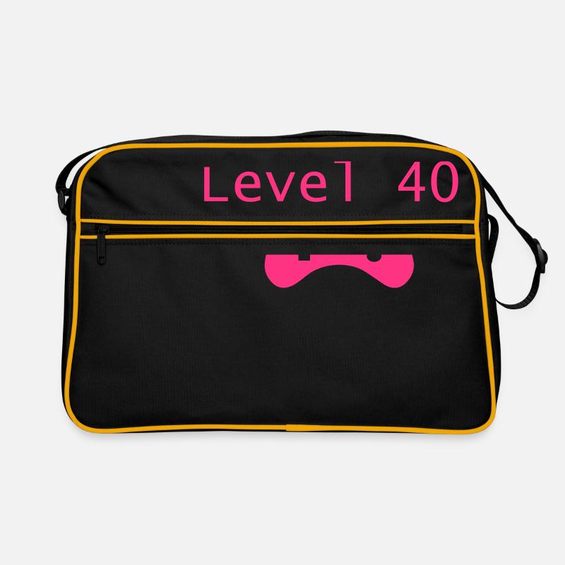 Level 40 Retro Tasche